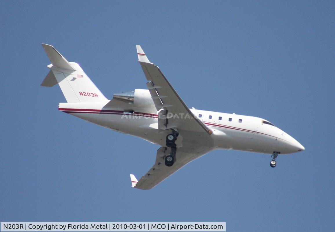 N203R, 1998 Bombardier Challenger 604 (CL-600-2B16) C/N 5386, Challenger 604