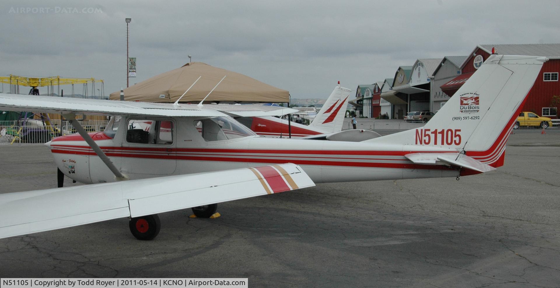 N51105, 1968 Cessna 150J C/N 15069769, Chino Airshow 2011