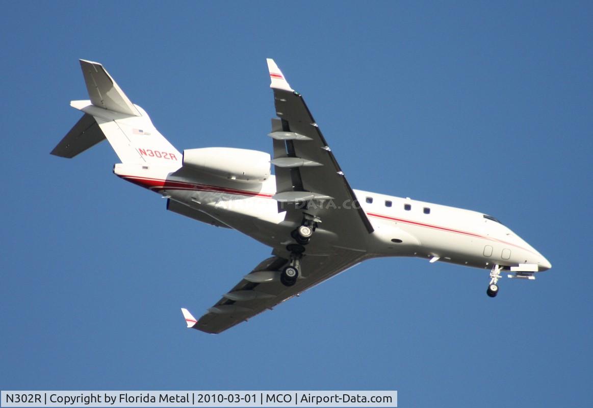N302R, 2008 Bombardier Challenger 300 (BD-100-1A10) C/N 20204, Challenger 300
