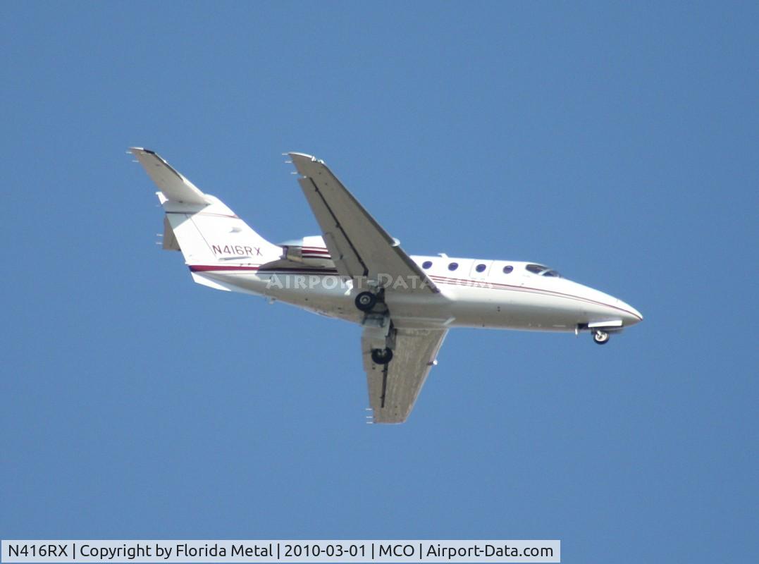 N416RX, 2007 Raytheon Aircraft Company 400A C/N RK-514, Beech 400A