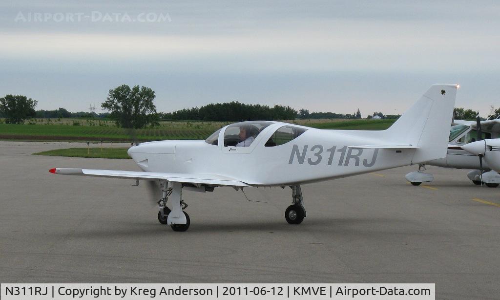 N311RJ, 1995 Stoddard-Hamilton Glasair III C/N 3139, EAA 688 Fly-in Breakfast 2011