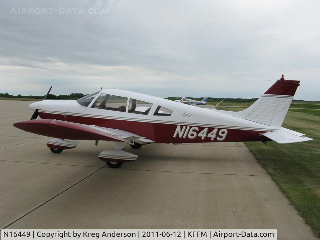 N16449, 1973 Piper PA-28-180 C/N 28-7305257, EAA 1174 Fly-in Breakfast 2011