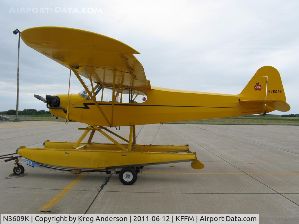 N3609K, Piper J3C-65 Cub C/N 22299, EAA 1174 Fly-in Breakfast 2011