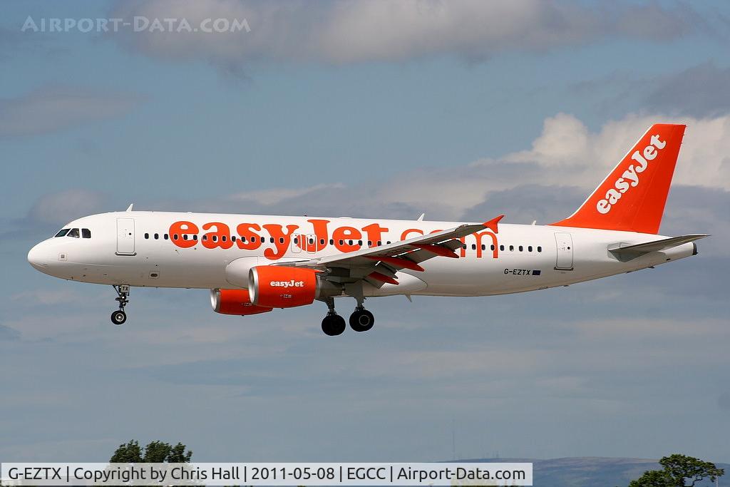 G-EZTX, 2010 Airbus A320-214 C/N 4286, easyJet
