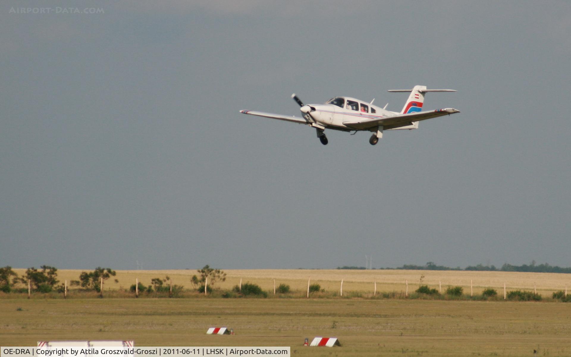 OE-DRA, Piper PA-28RT-201 Arrow IV C/N 28R-7918235, Siofok-Kiliti Airport, Hungary - Visitor