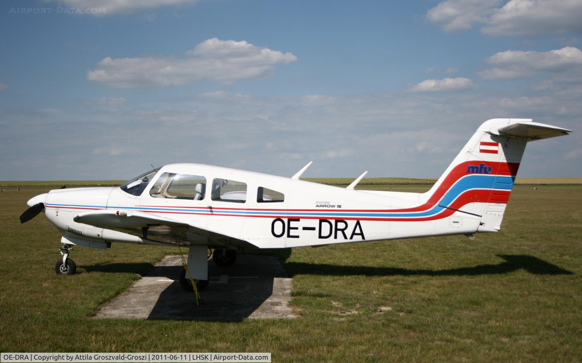 OE-DRA, Piper PA-28RT-201 Arrow IV C/N 28R-7918235, Siofok-Kiliti Airport, Hungary - Visitor
