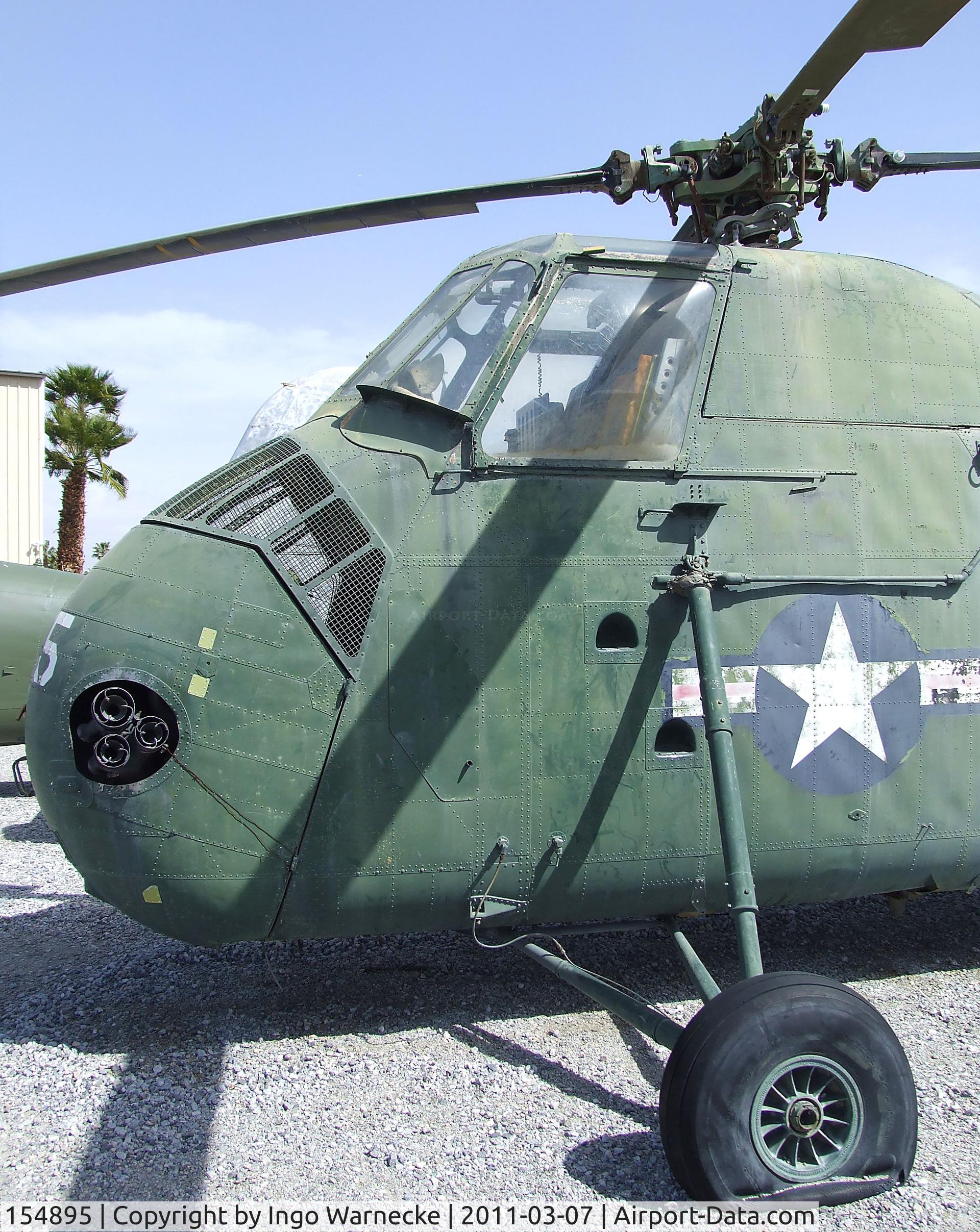 154895, Sikorsky UH-34D Seahorse C/N 58-1805, Sikorsky UH-34D Seahorse at the Palm Springs Air Museum, Palm Springs CA