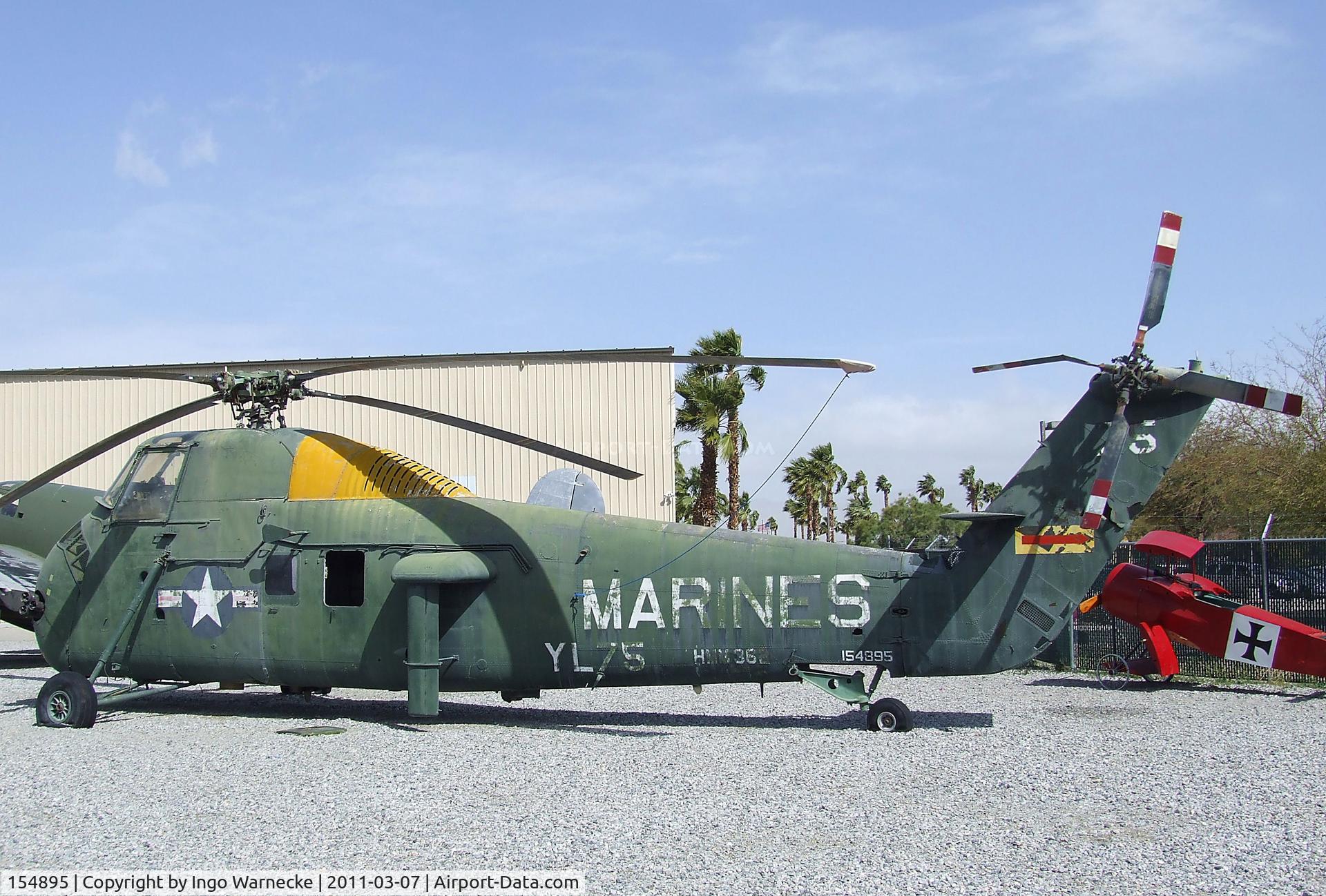 154895, Sikorsky UH-34D Seahorse C/N 58-1805, Sikorsky UH-34D Seahorse at the Palm Springs Air Museum, Palm Springs CA