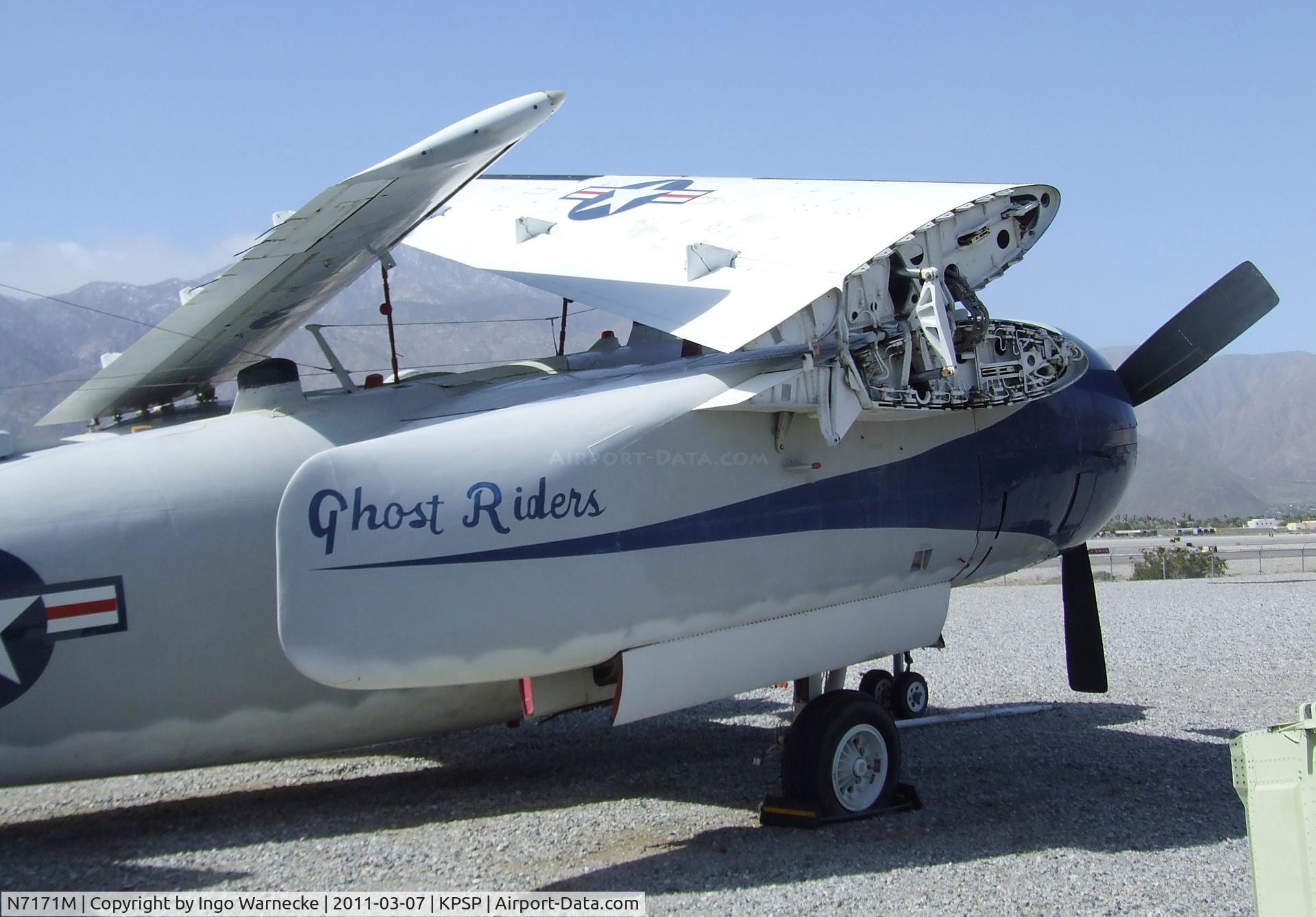 N7171M, Grumman C-1A Trader C/N G-96-78, Grumman C-1A Trader at the Palm Springs Air Museum, Palm Springs CA
