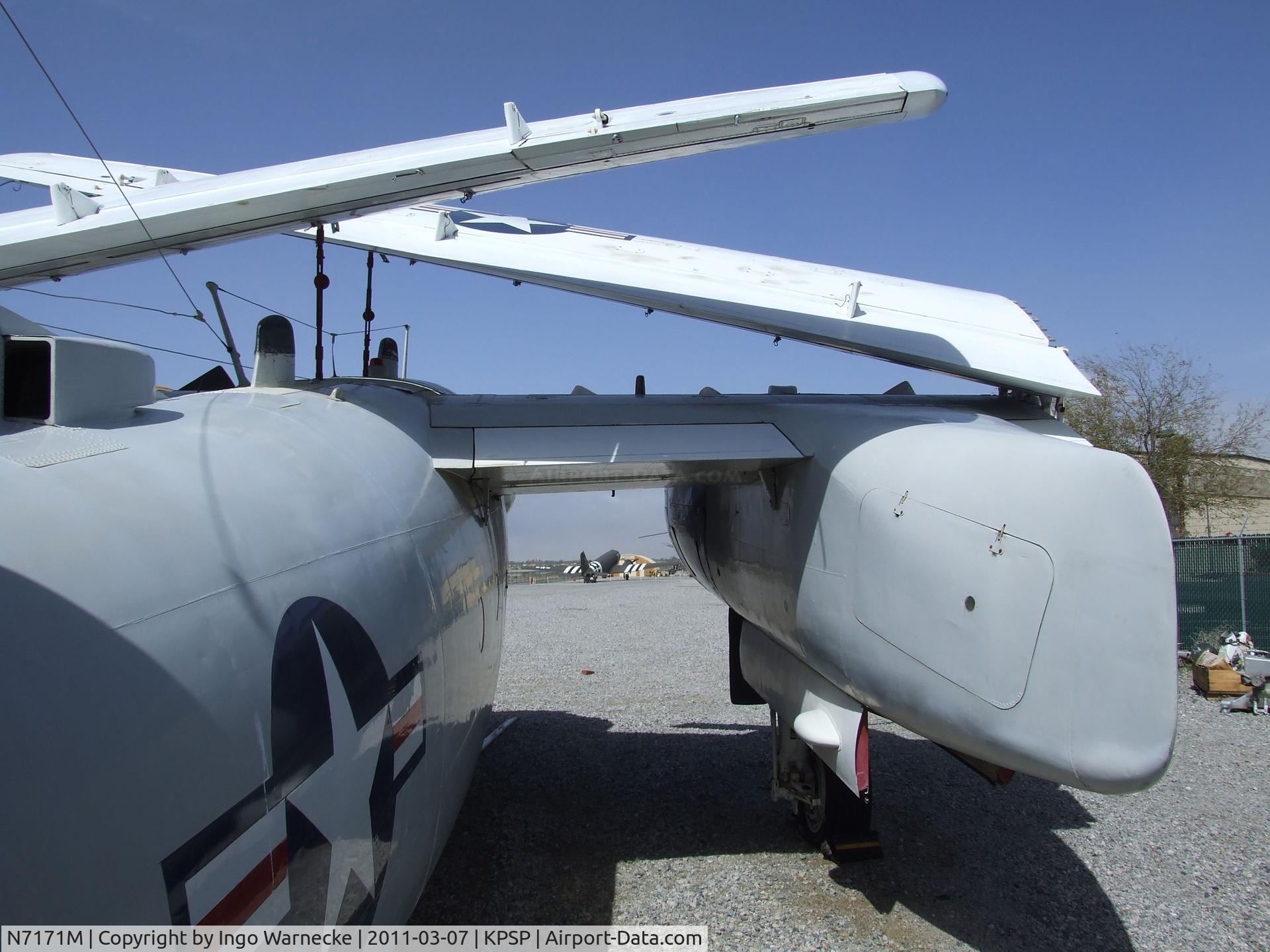 N7171M, Grumman C-1A Trader C/N G-96-78, Grumman C-1A Trader at the Palm Springs Air Museum, Palm Springs CA