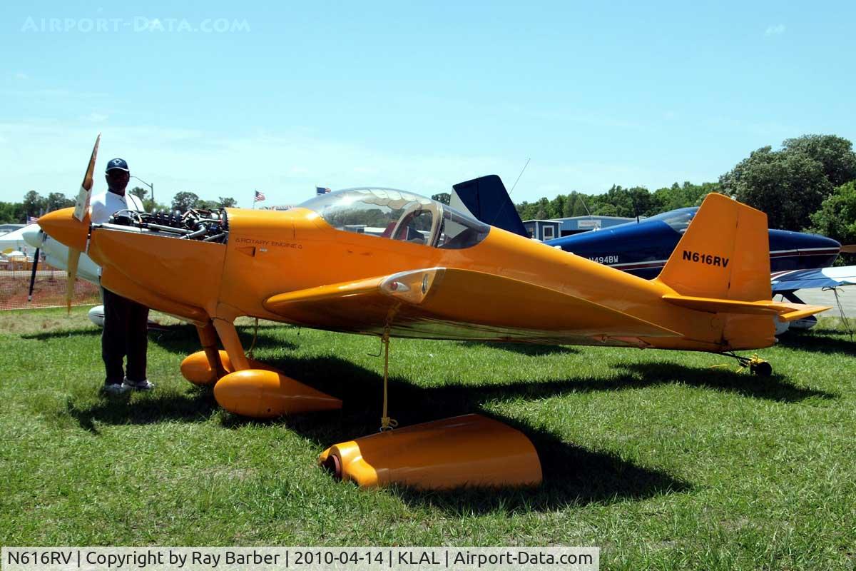 N616RV, 2000 Vans RV-6 C/N 24491, Van's RV-6 [24491] Lakeland-Linder~N 14/04/2010