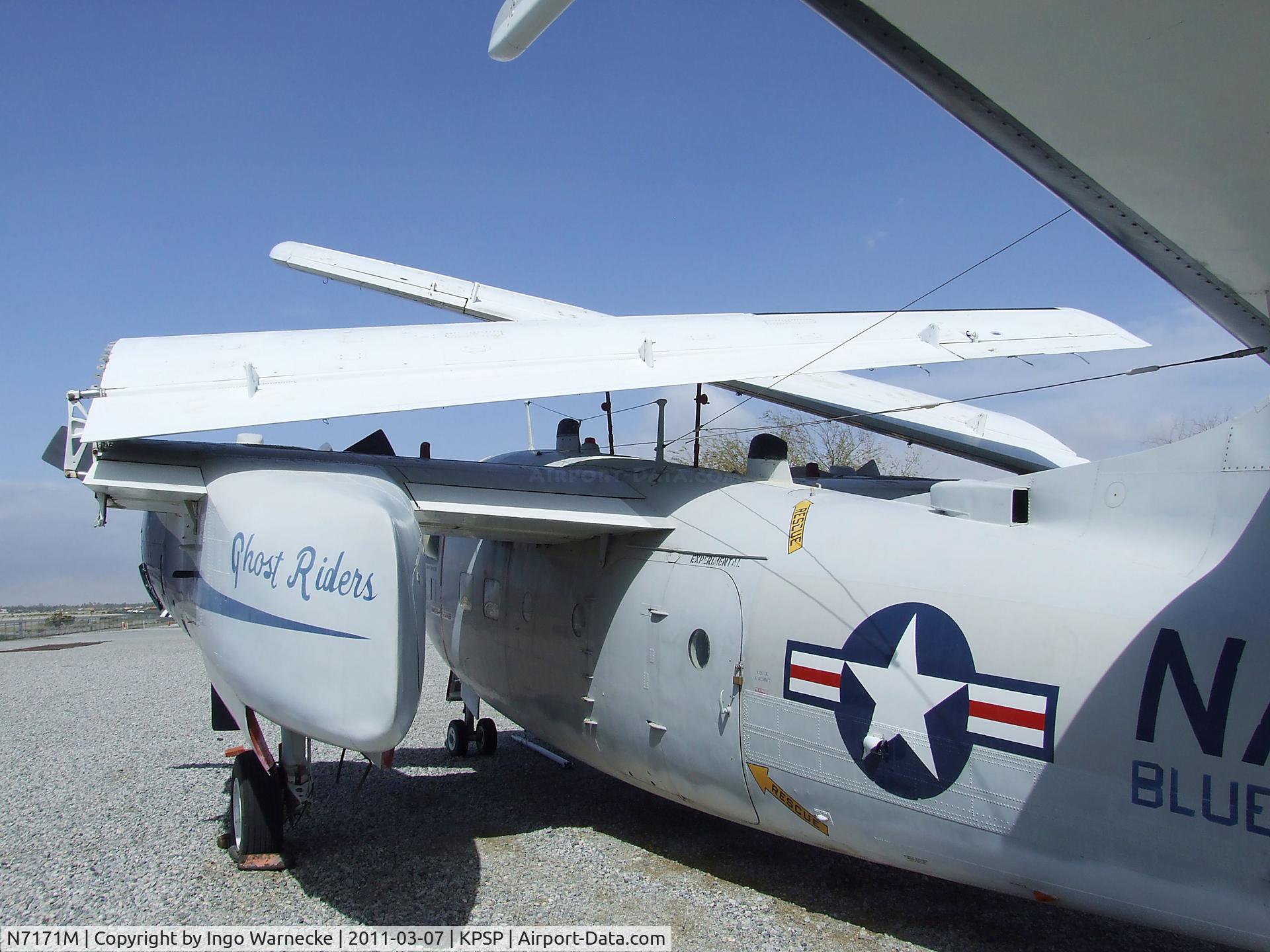N7171M, Grumman C-1A Trader C/N G-96-78, Grumman C-1A Trader at the Palm Springs Air Museum, Palm Springs CA