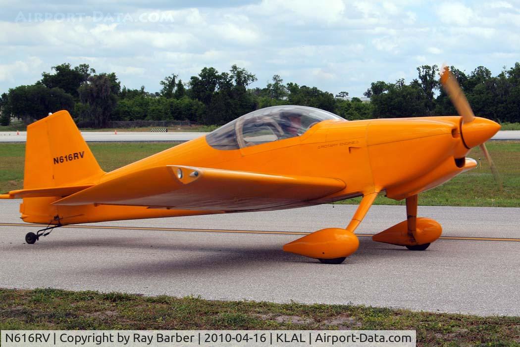 N616RV, 2000 Vans RV-6 C/N 24491, Van's RV-6 [24491] Lakeland-Linder~N 16/04/2010