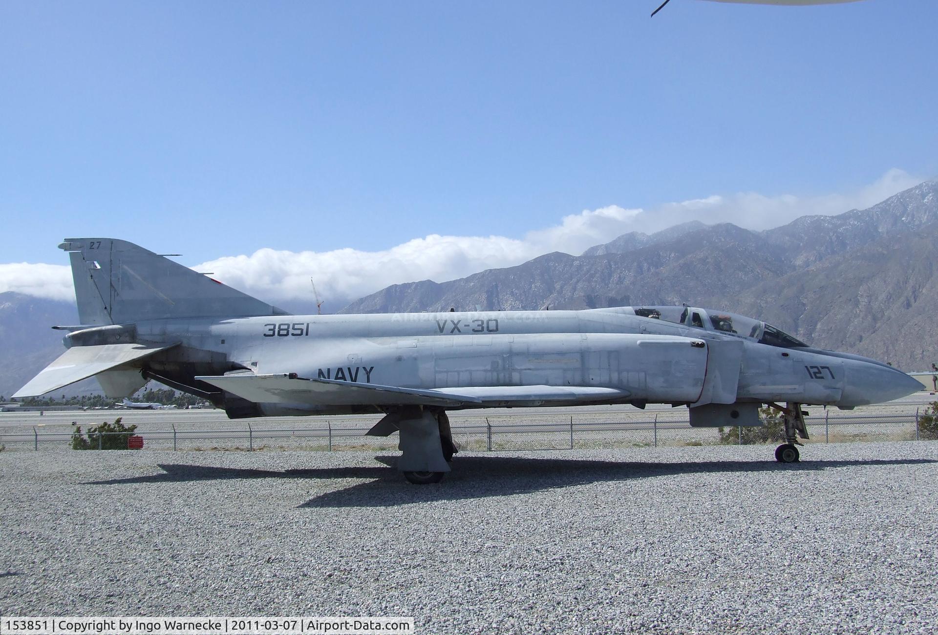 153851, McDonnell F-4S Phantom C/N 2299, McDonnell Douglas F-4S Phantom II at the Palm Springs Air Museum, Palm Springs CA