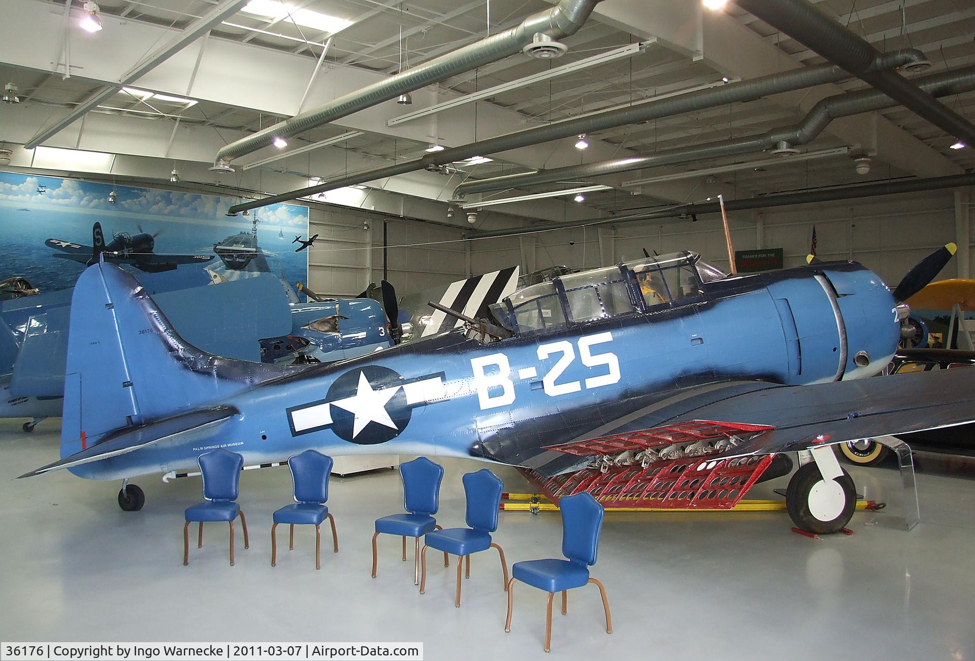 36176, Douglas SBD-5 Dauntless C/N 4815, Douglas SBD-5 Dauntless at the Palm Springs Air Museum, Palm Springs CA