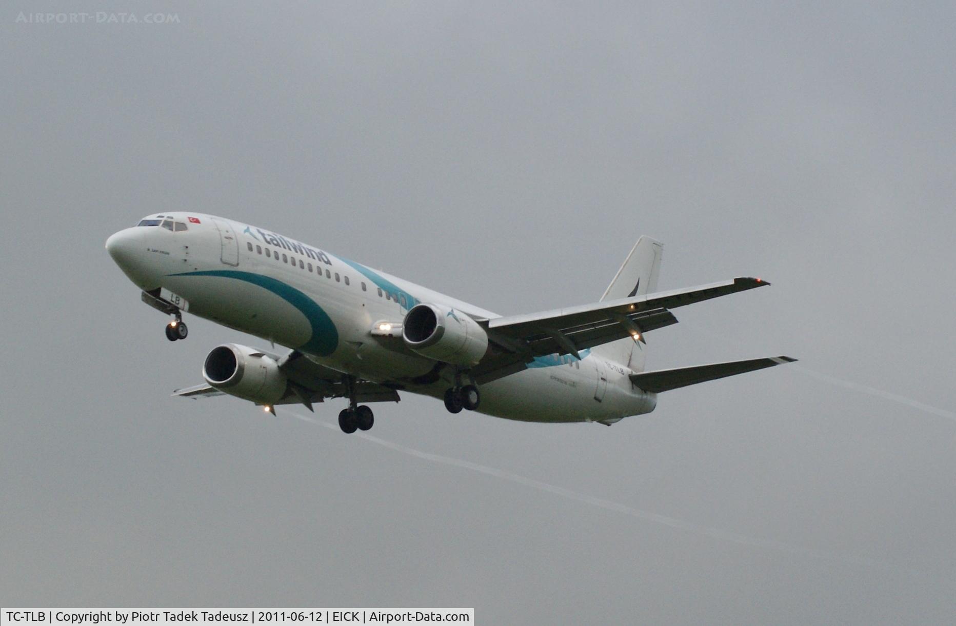 TC-TLB, 1993 Boeing 737-4Q8 C/N 25108, Cork.