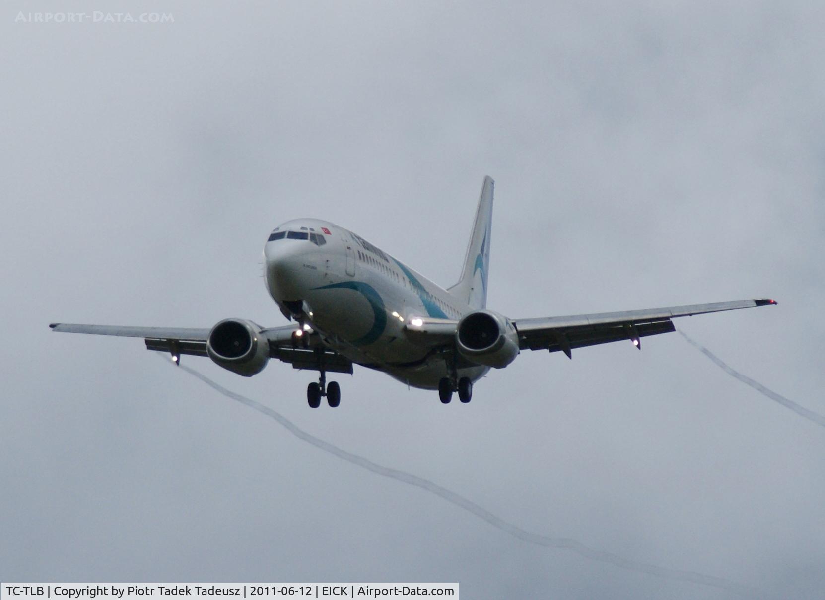 TC-TLB, 1993 Boeing 737-4Q8 C/N 25108, Cork.