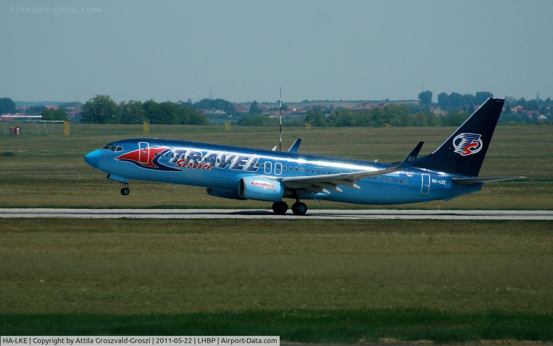 HA-LKE, 2001 Boeing 737-86Q C/N 30278, Budapest Liszt Ferenc International Airport - Start