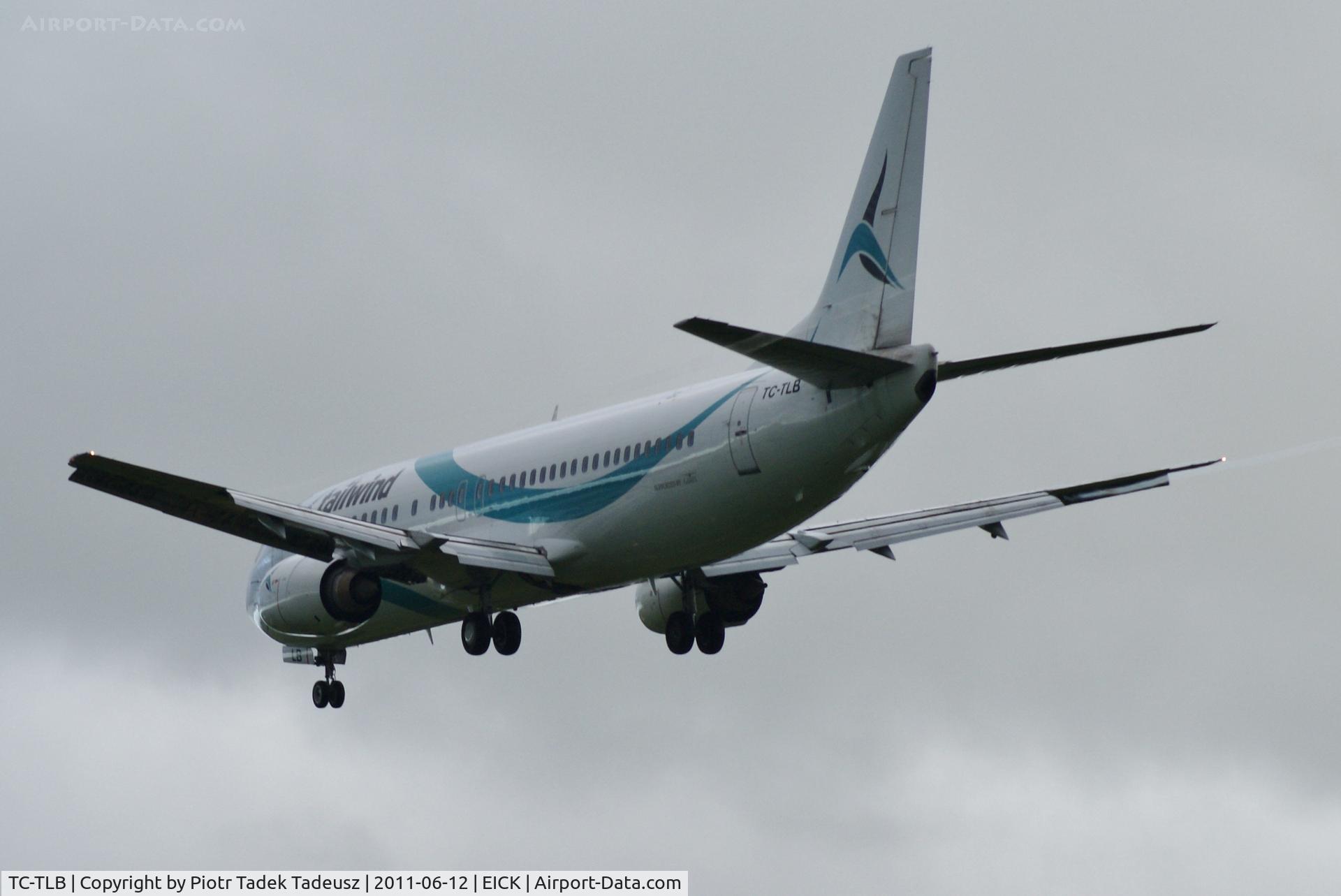 TC-TLB, 1993 Boeing 737-4Q8 C/N 25108, Cork.