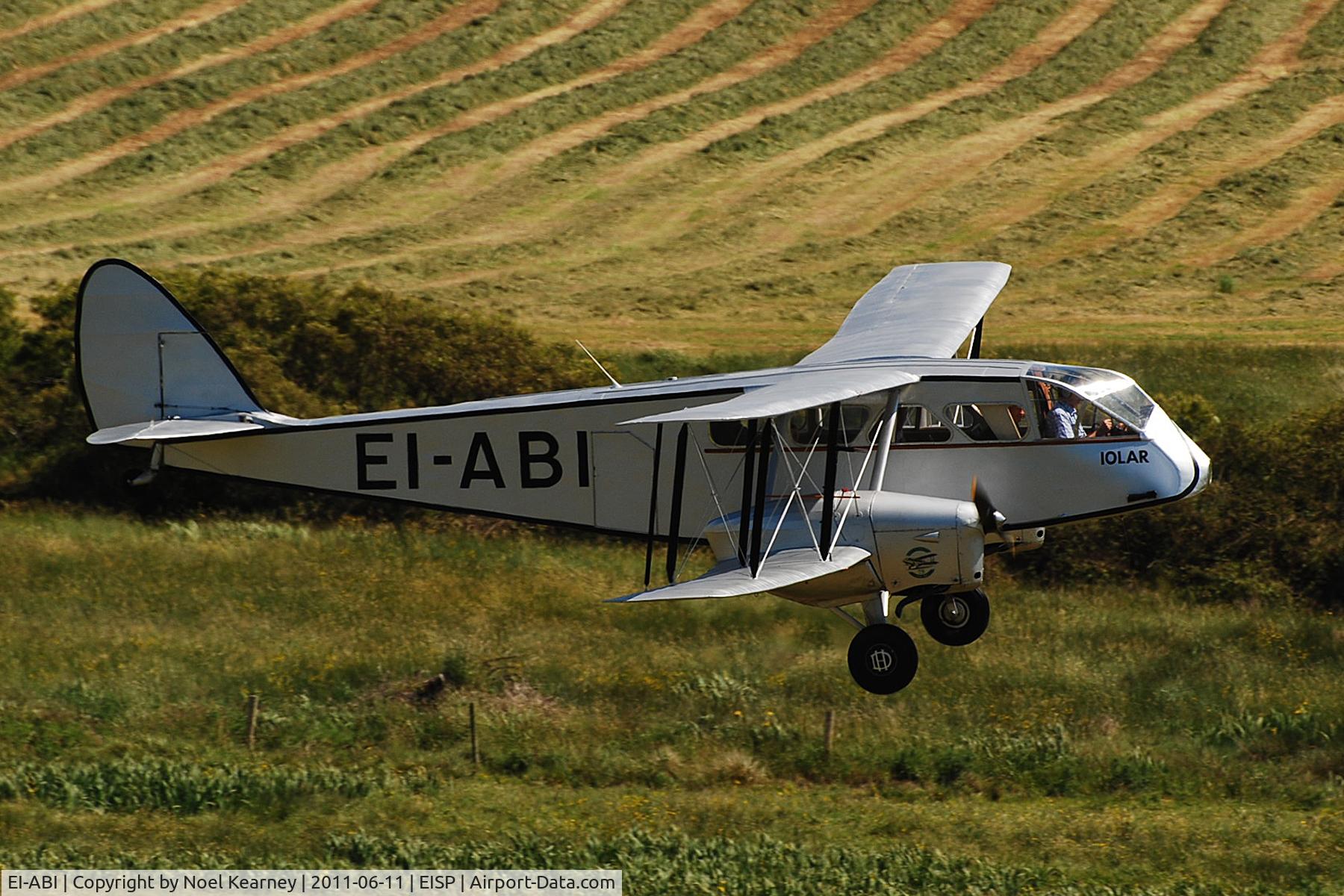 EI-ABI, 1936 De Havilland DH-84 Dragon 2 C/N 6105, Photographed at the 20th anniversery fly-in.