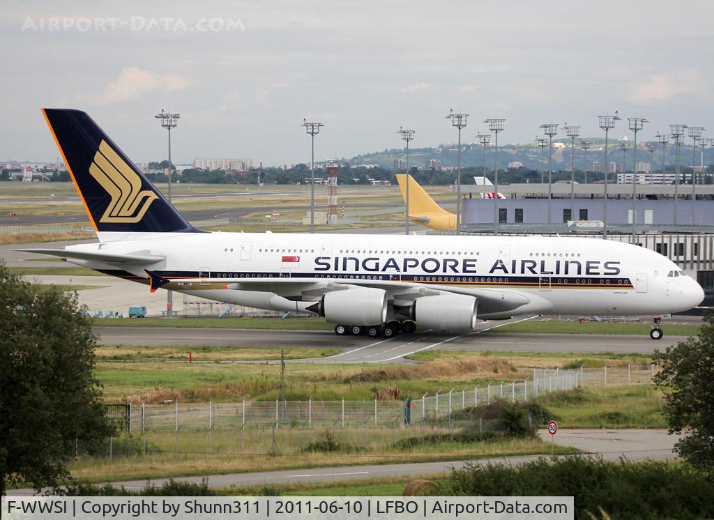 F-WWSI, 2010 Airbus A380-841 C/N 058, C/n 0058 - To be 9V-SKL