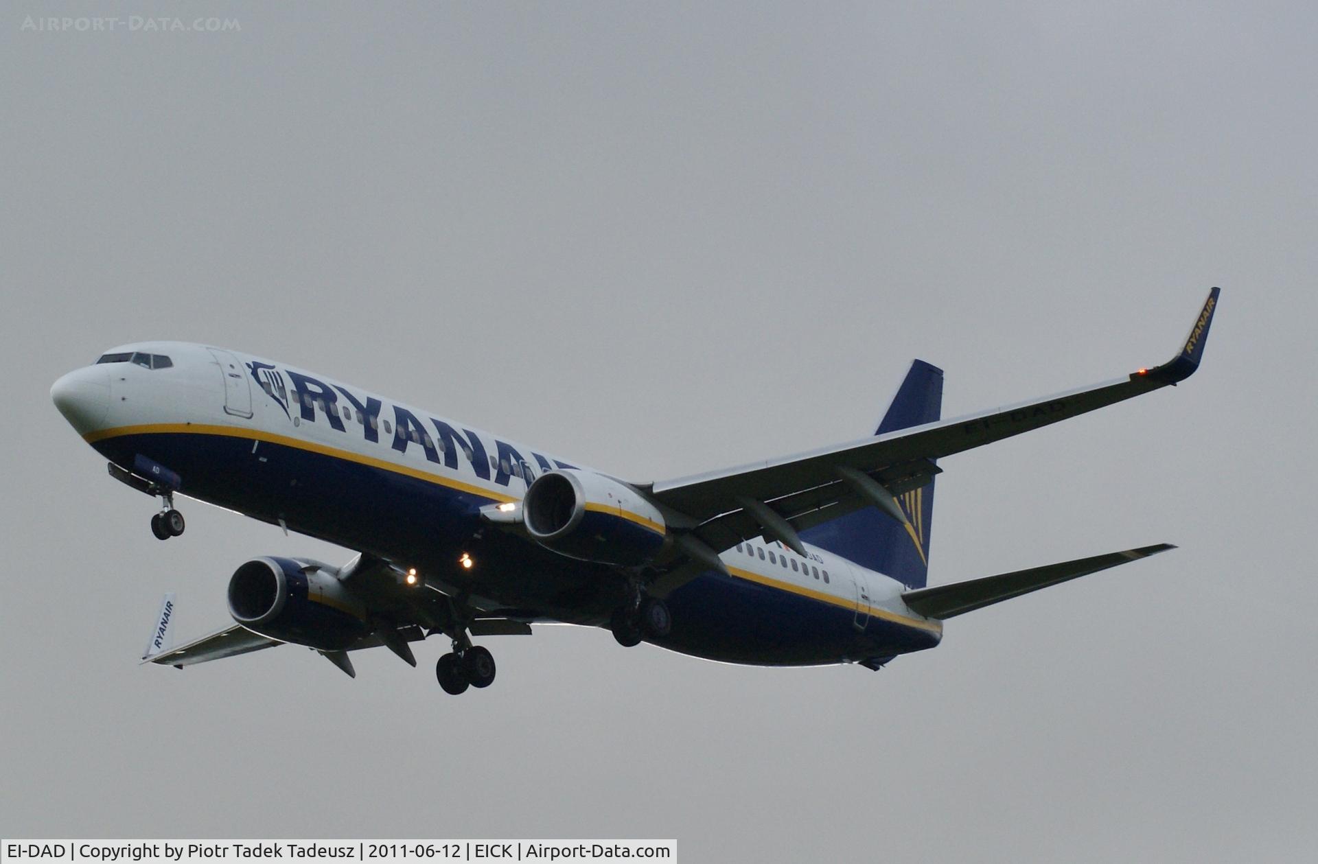 EI-DAD, 2002 Boeing 737-8AS C/N 33544, Cork.