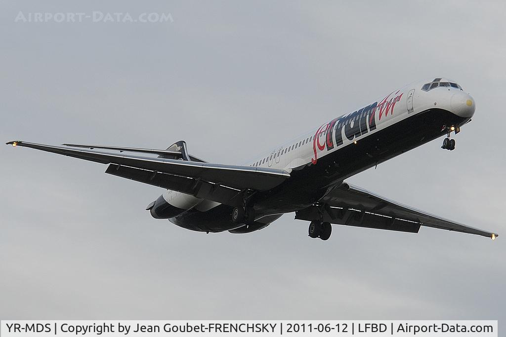 YR-MDS, 1982 McDonnell Douglas MD-82 (DC-9-82) C/N 48098, JETRAN landing 23