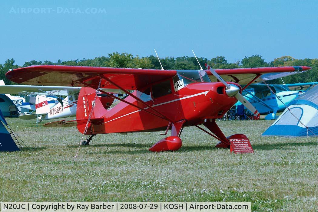 N20JC, 1955 Piper PA-22-150 C/N 22-2879, Piper PA-22-150 Tri-Pacer [22-2879] Oshkosh~N 29/07/2008