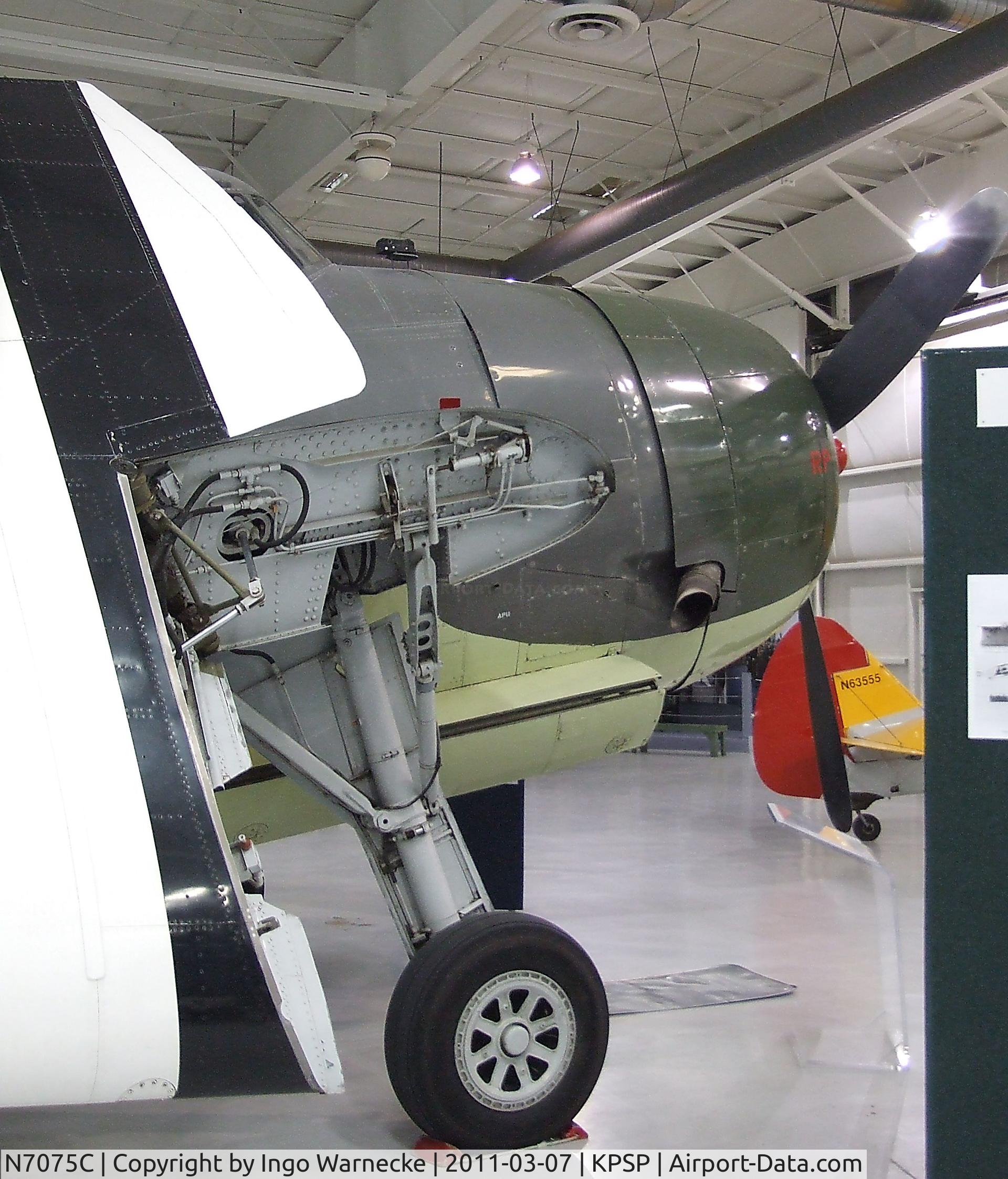 N7075C, 1945 Grumman TBM-3E Avenger C/N 53785, Grumman (General Motors) TBM-3E Avenger at the Palm Springs Air Museum, Palm Springs CA