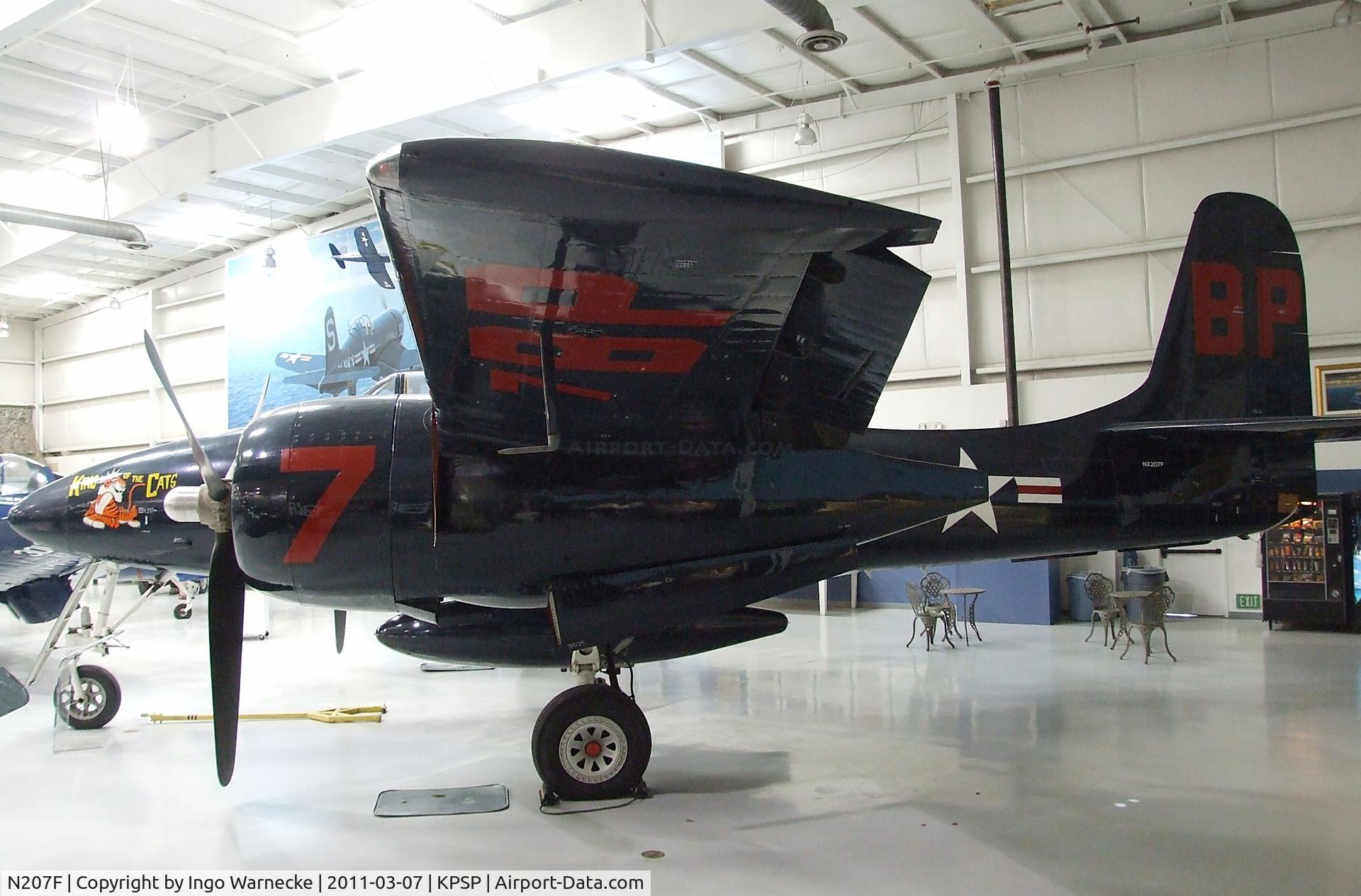 N207F, 1945 Grumman F7F-3 Tigercat C/N C.154, Grumman F7F-3 Tigercat at the Palm Springs Air Museum, Palm Springs CA