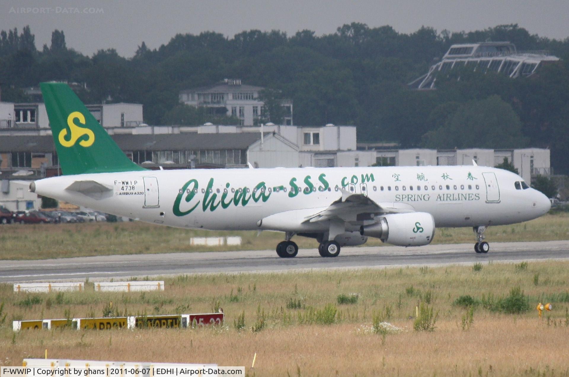 F-WWIP, 2011 Airbus A320-214 C/N 4738, to become B-6820