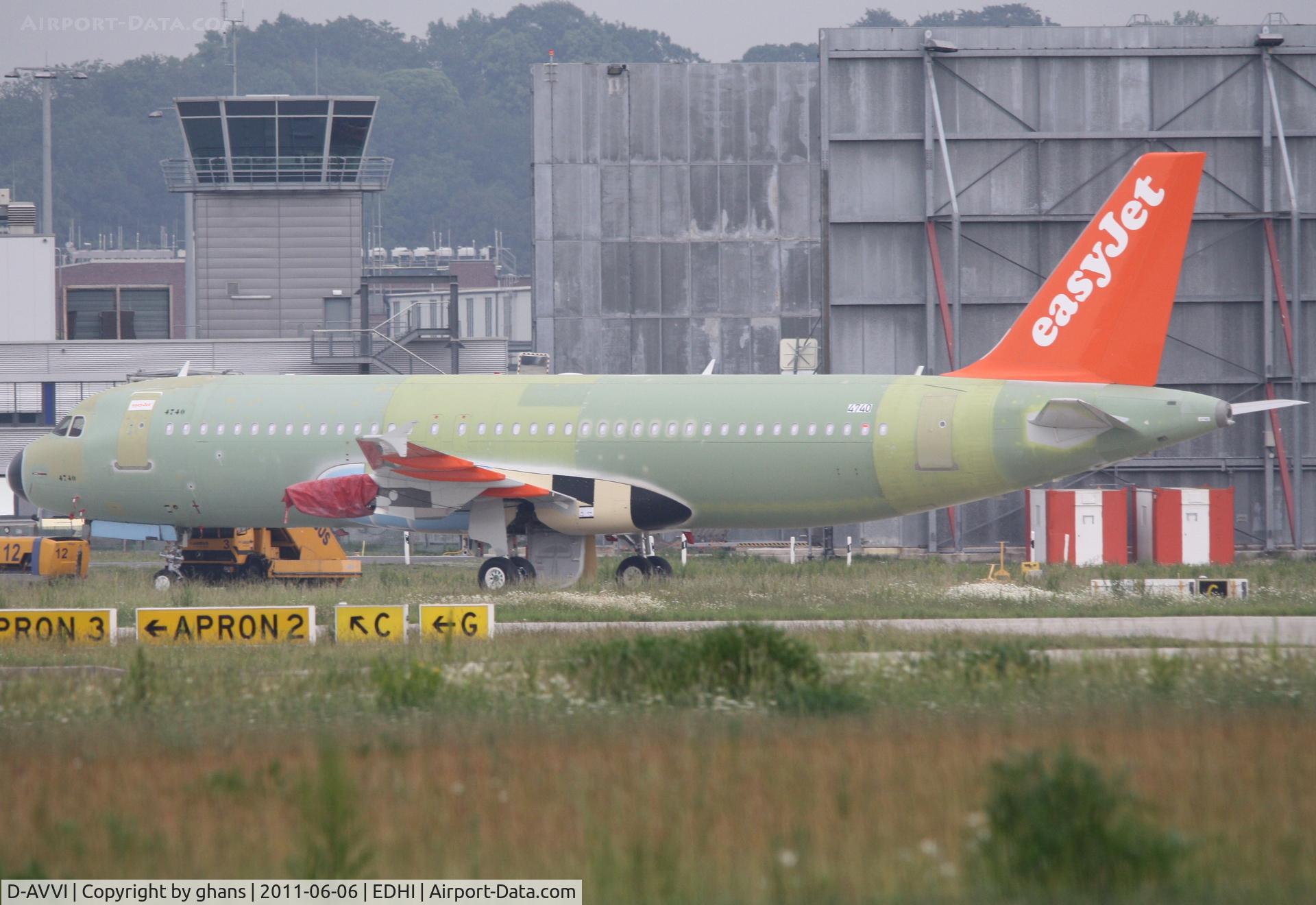 D-AVVI, 2011 Airbus A320-214 C/N 4740, to become G-EZUJ