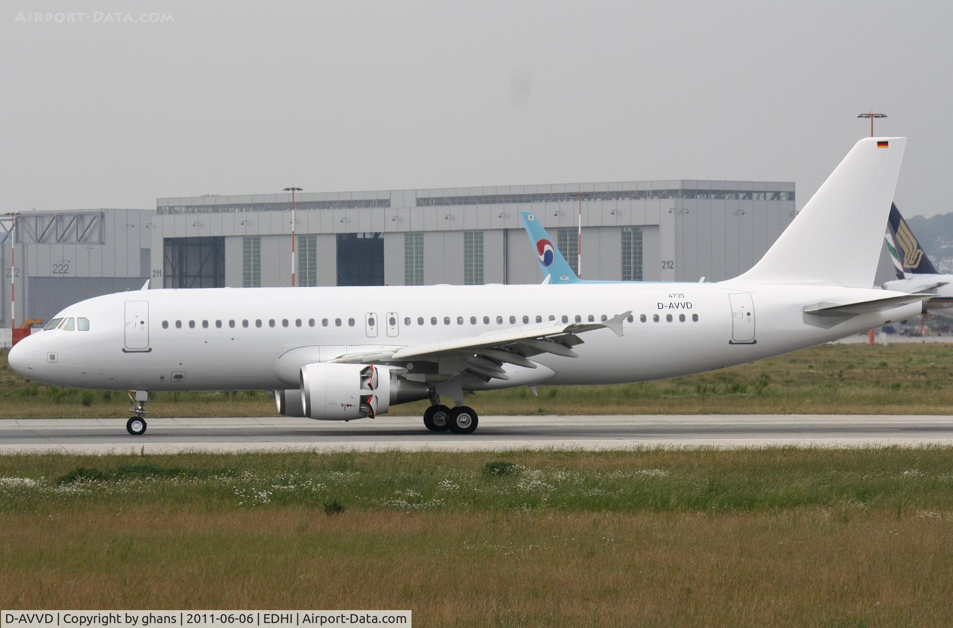 D-AVVD, 2011 Airbus A320-214 C/N 4735, to become EC-LLX Orbest Orizonia