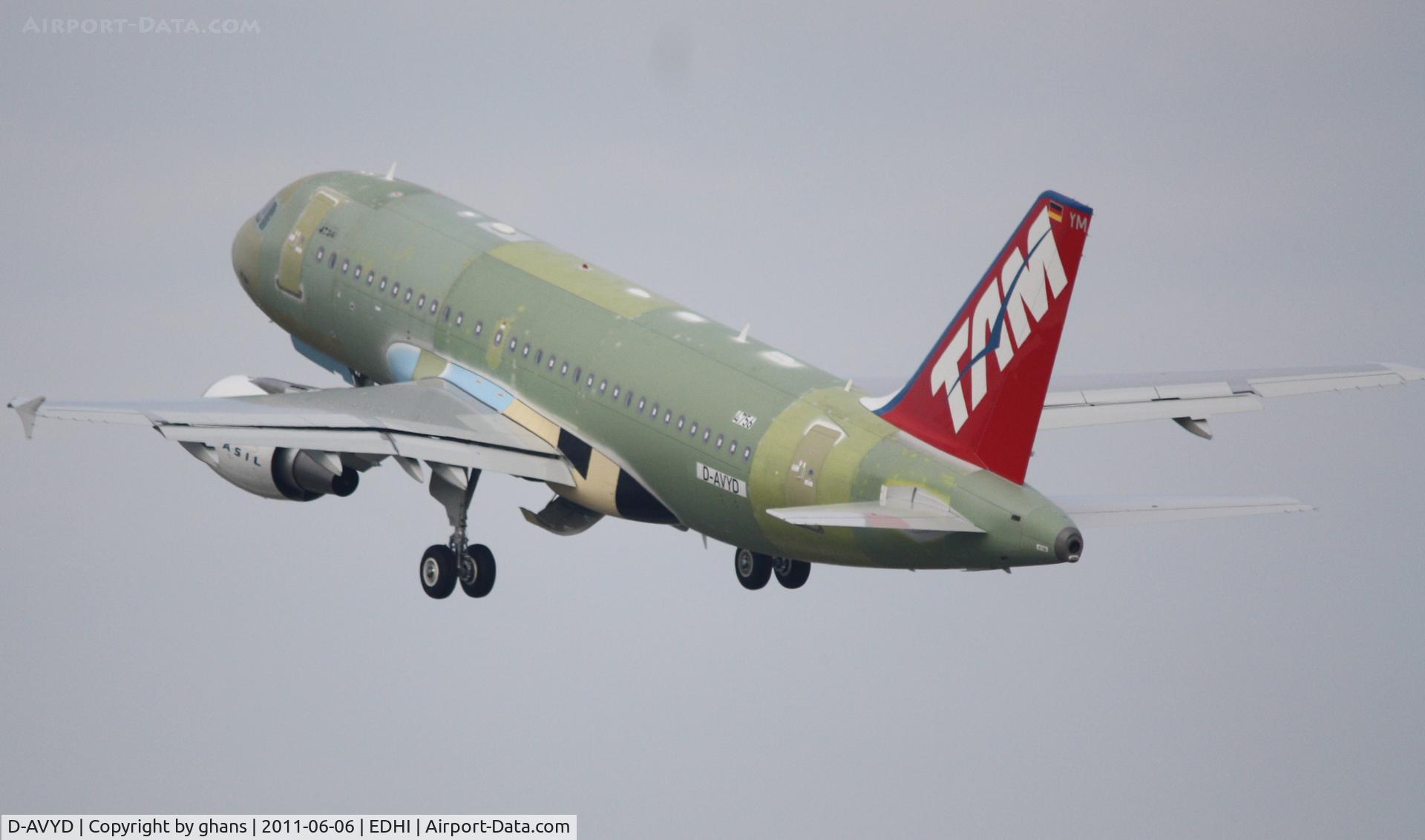 D-AVYD, 2011 Airbus A319-112 C/N 4756, to become PR-MYM