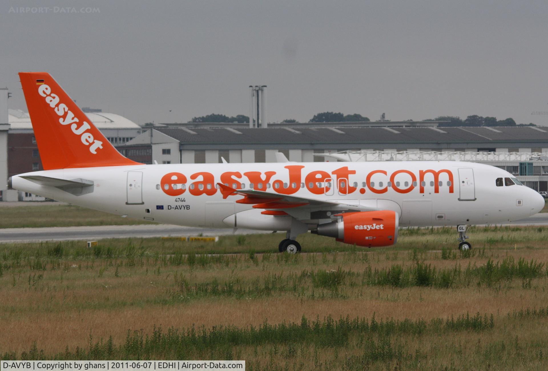 D-AVYB, 2011 Airbus A319-111 C/N 4744, to become G-EZGL