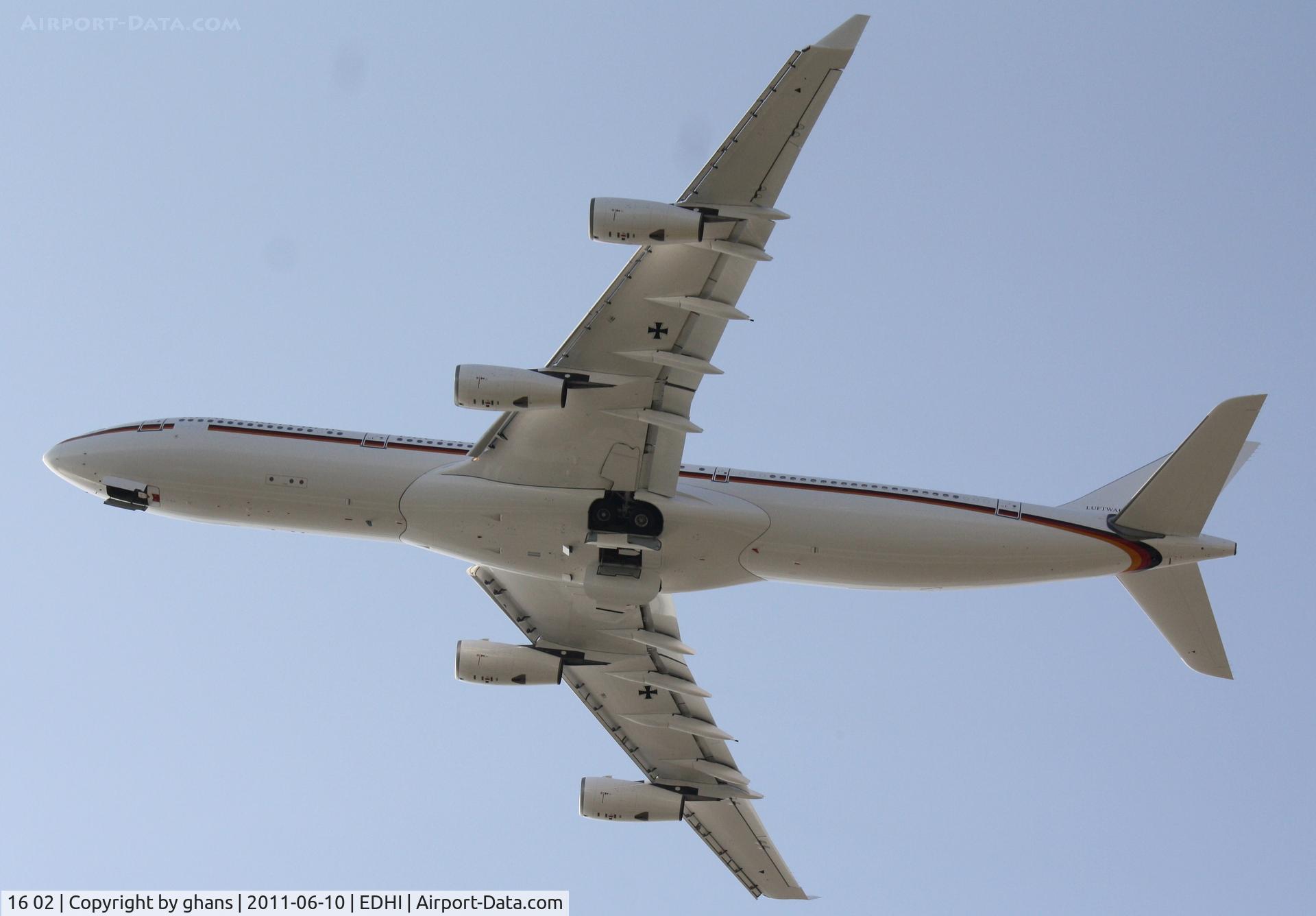 16 02, 2000 Airbus A340-313X C/N 355, German Airforce 340