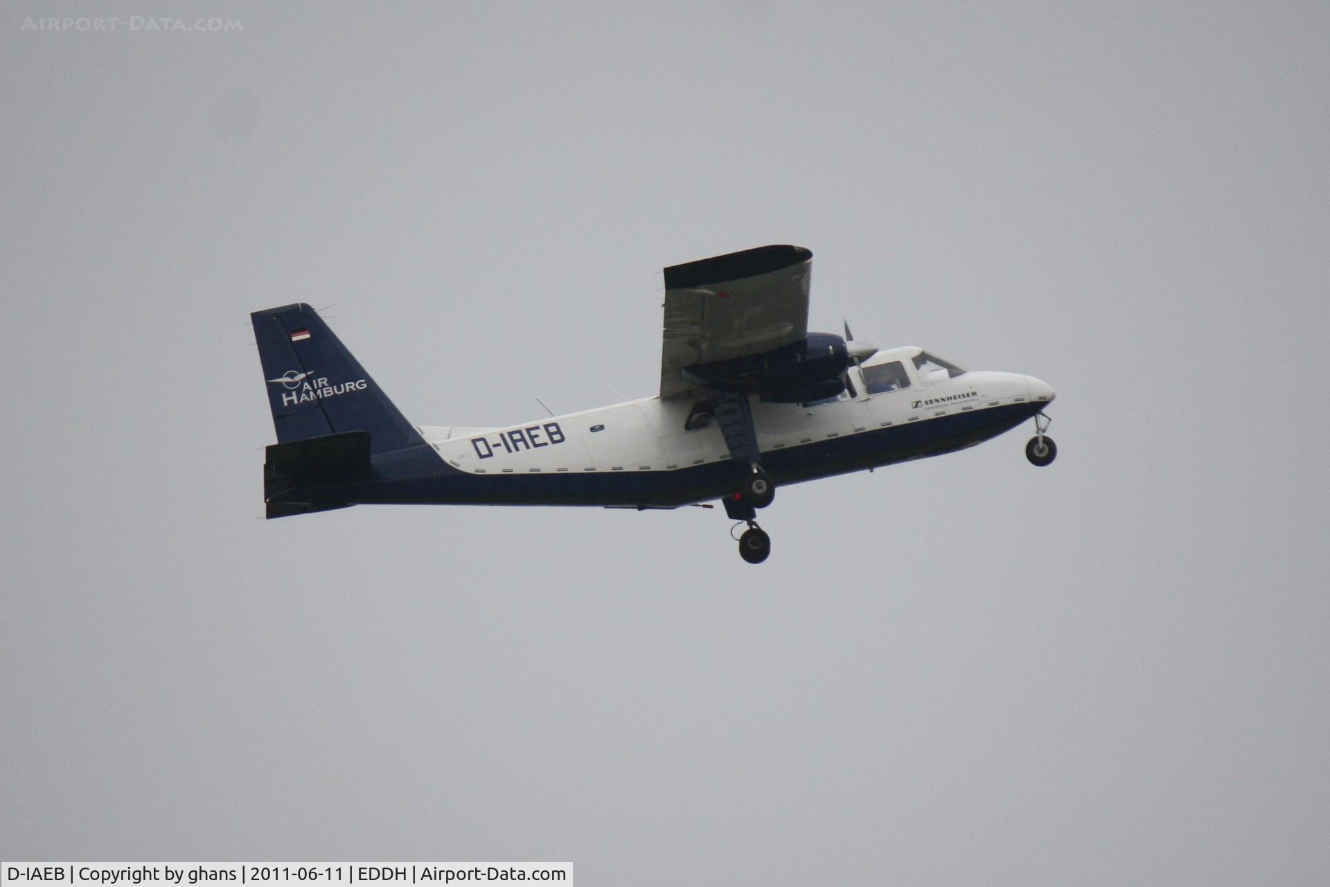 D-IAEB, 1970 Britten-Norman BN-2A-8 Islander C/N 218, Air Hamburg