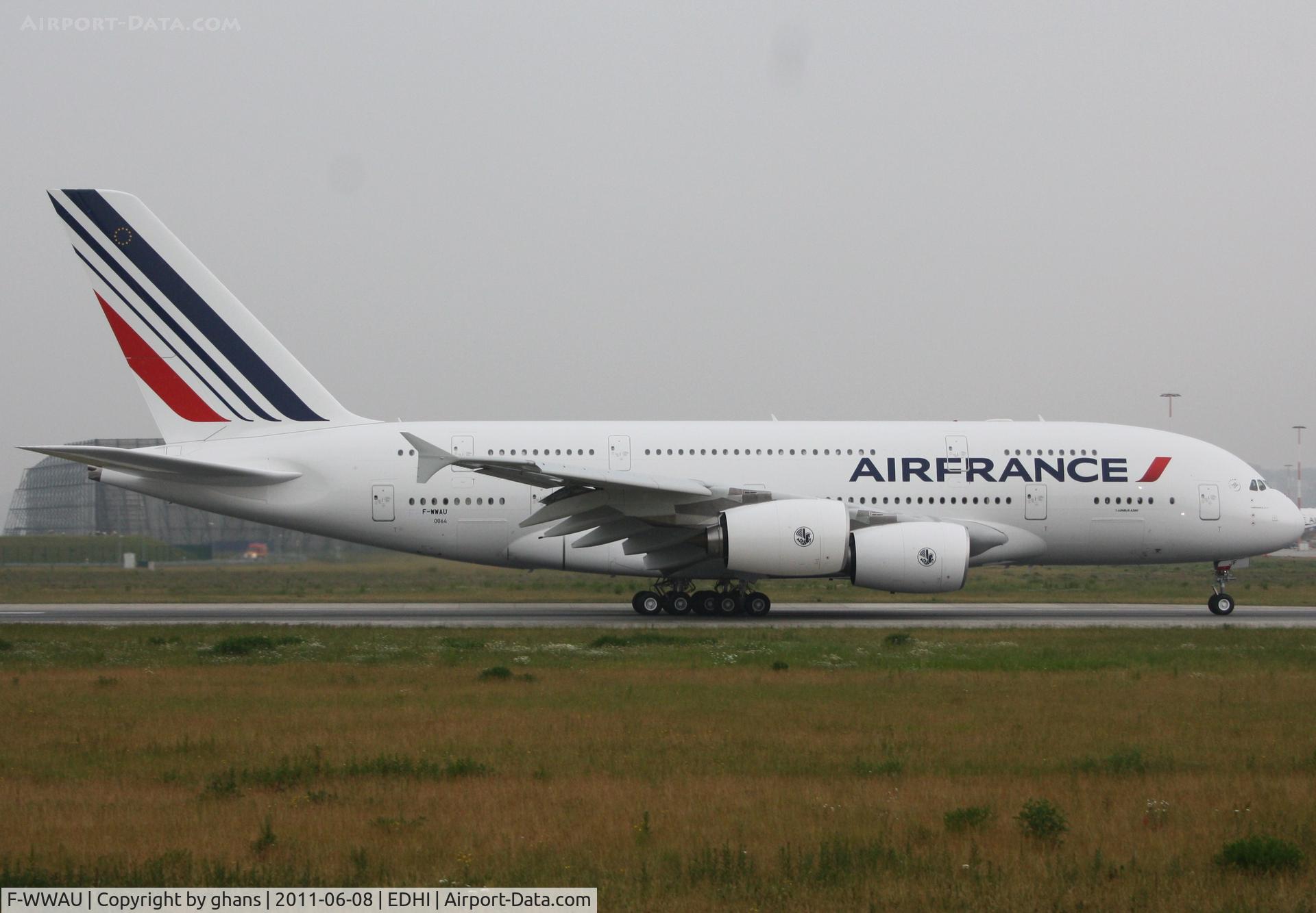 F-WWAU, 2010 Airbus A380-861 C/N 064, to become F-HPJF