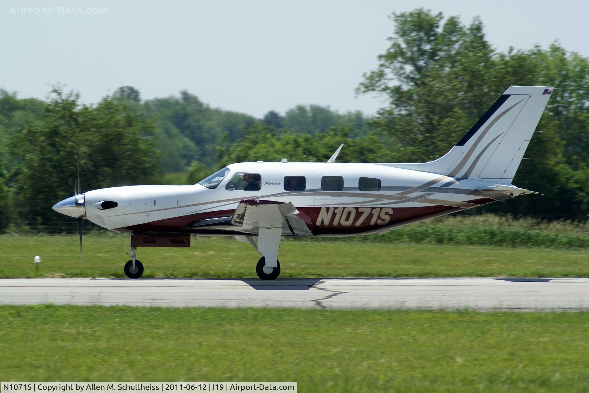 N1071S, Piper PA-46-500TP Malibu Meridian C/N 4697298, Piper PA46-500TP
