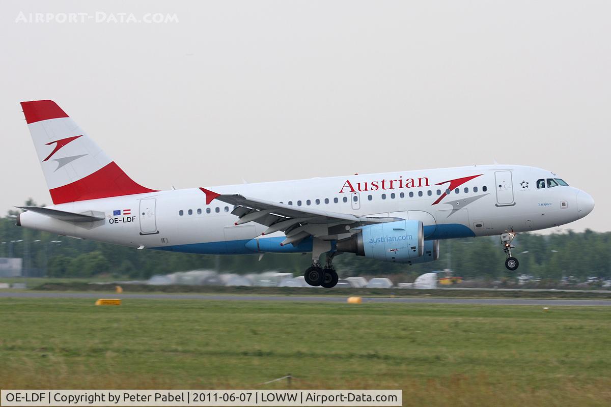OE-LDF, 2005 Airbus A319-112 C/N 2547, VIE