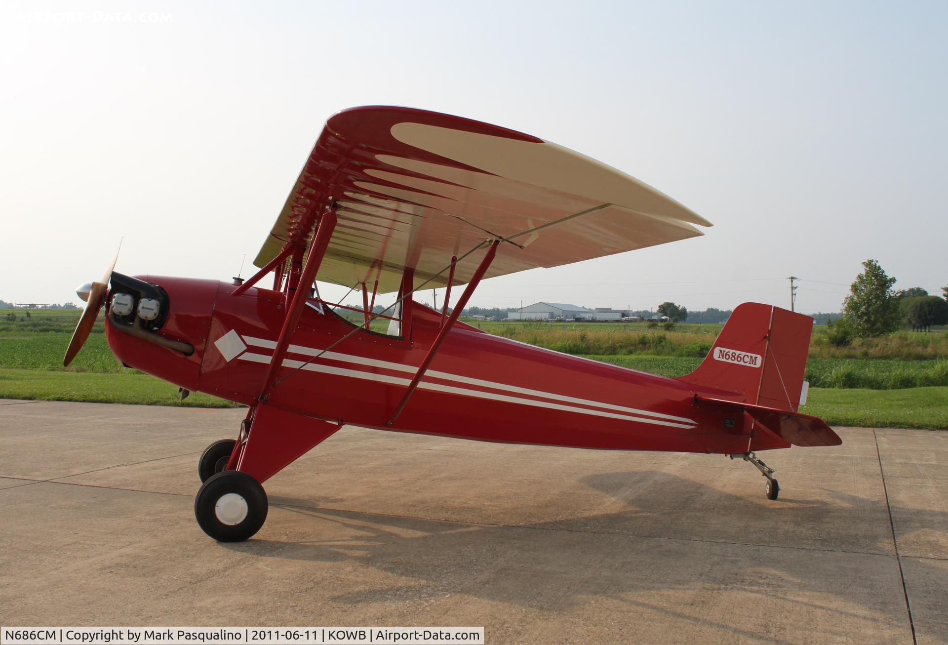 N686CM, 1981 Corben Baby Ace Model D C/N KY1, Baby Ace D