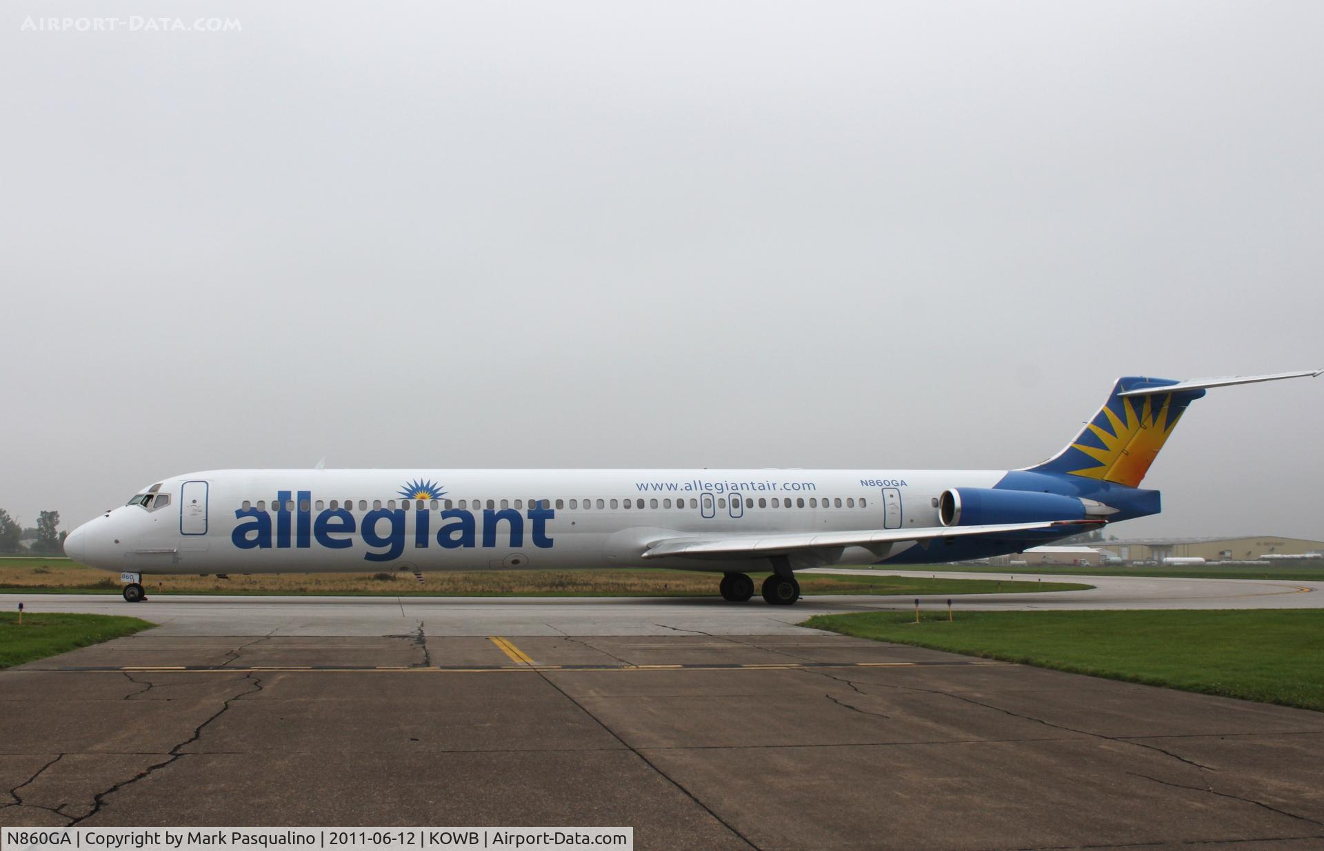 N860GA, 1989 McDonnell Douglas MD-83 (DC-9-83) C/N 49786, MD-83