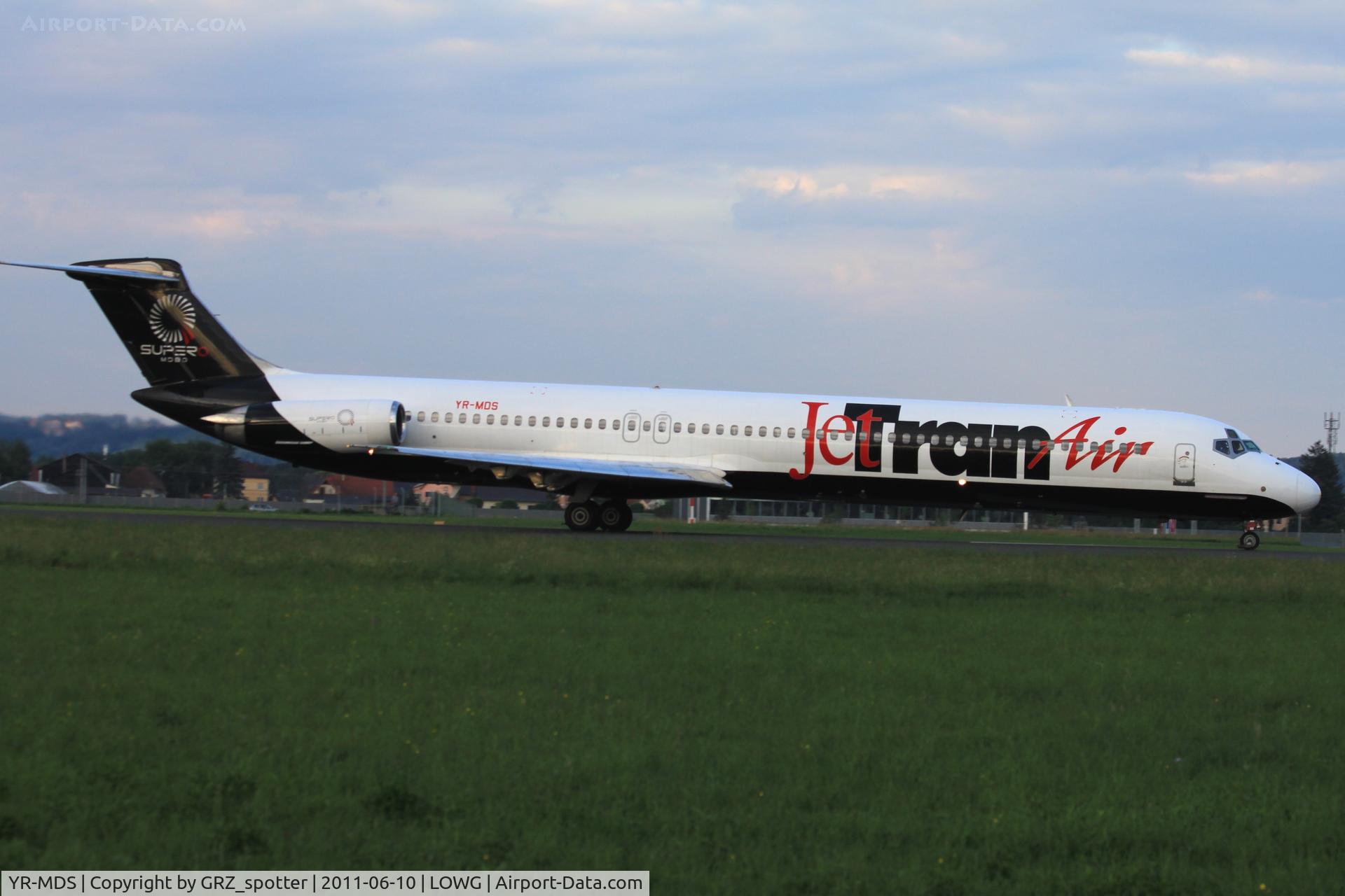 YR-MDS, 1982 McDonnell Douglas MD-82 (DC-9-82) C/N 48098, .....