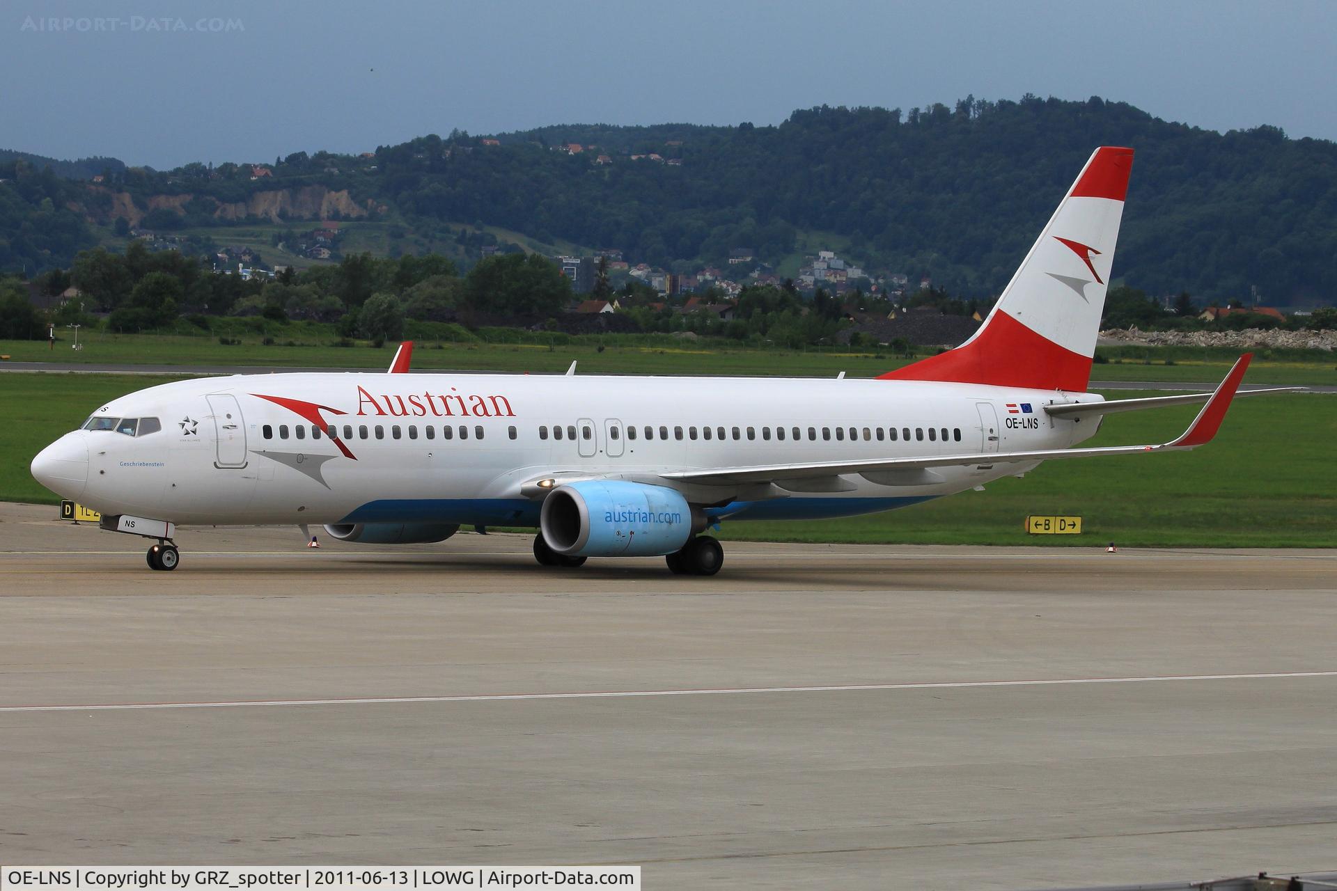 OE-LNS, 2005 Boeing 737-8Z9 C/N 34262, ......