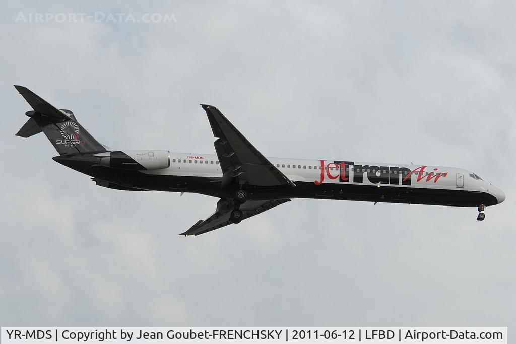 YR-MDS, 1982 McDonnell Douglas MD-82 (DC-9-82) C/N 48098, landing 23