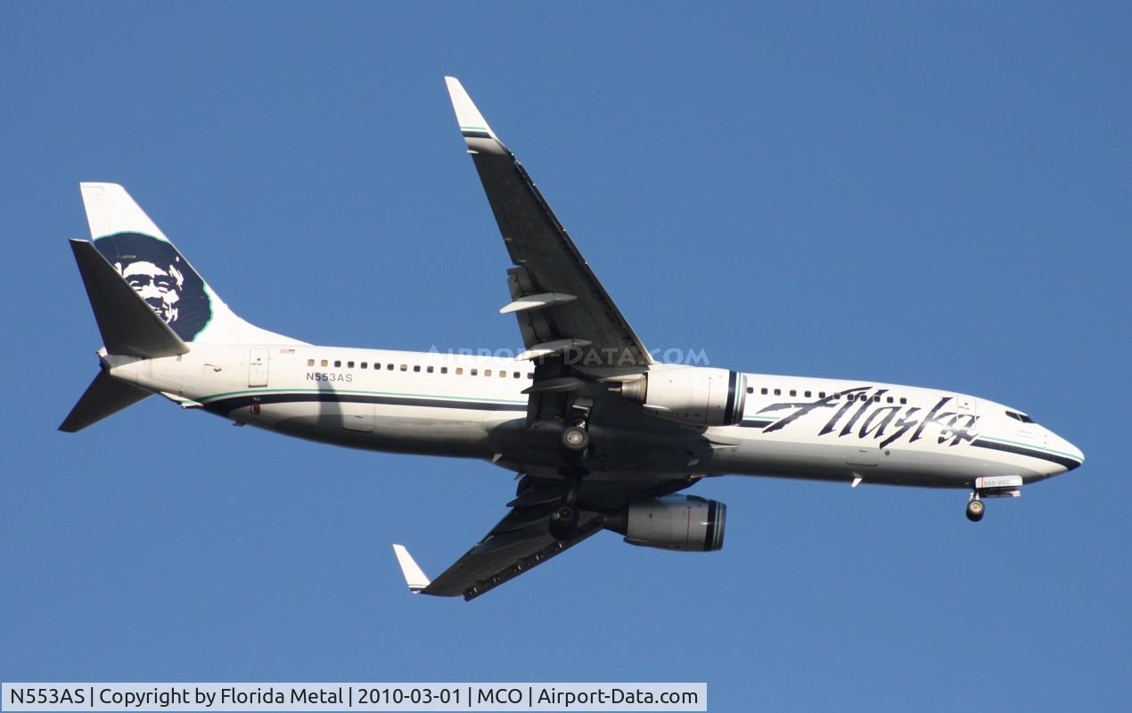 N553AS, 2006 Boeing 737-890 C/N 34594, Alaska 737-800