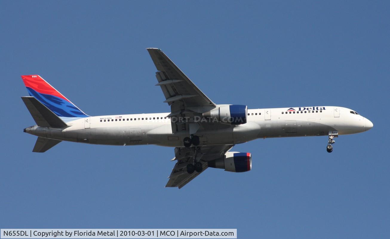 N655DL, 1990 Boeing 757-232 C/N 24395, Delta 757