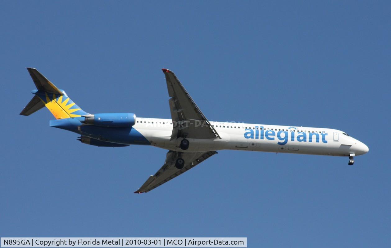 N895GA, 1988 McDonnell Douglas MD-82 (DC-9-82) C/N 49667, Allegiant MD-82