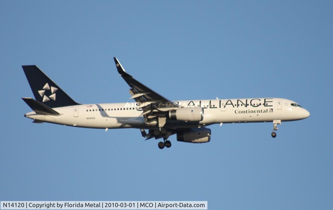 N14120, 1997 Boeing 757-224 C/N 27562, Star Alliance Continental 757