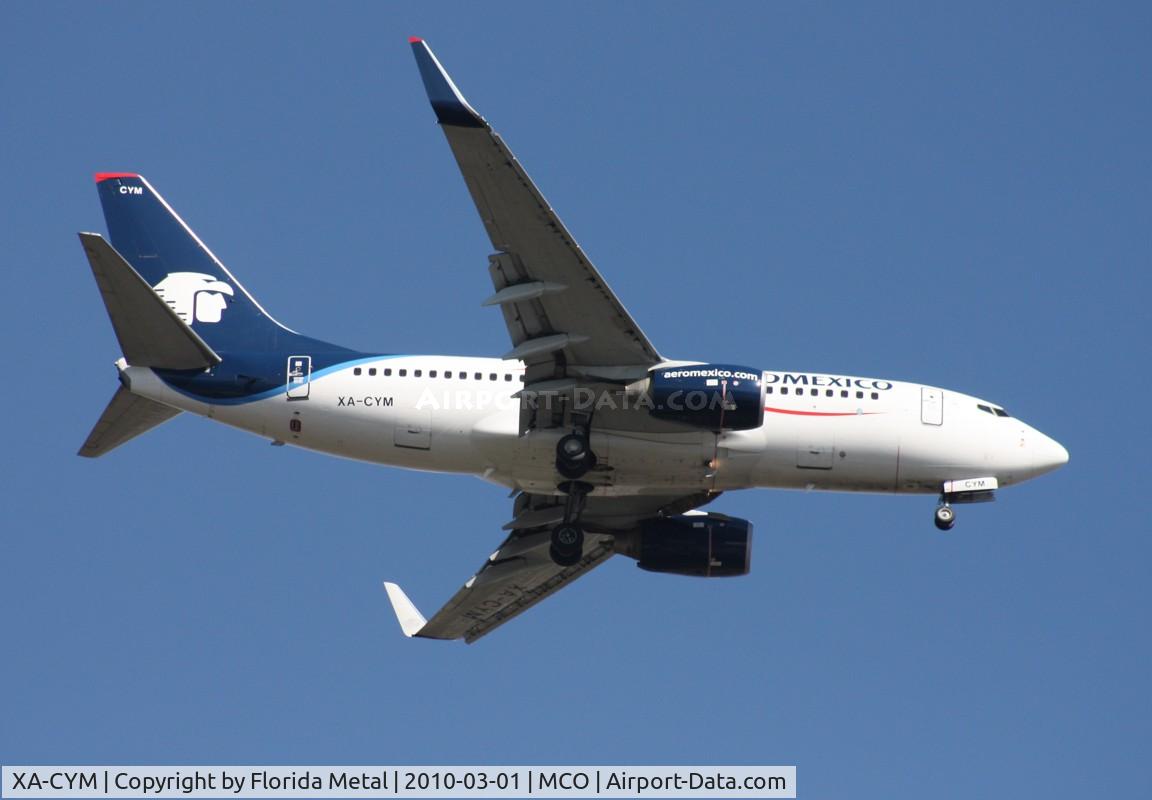 XA-CYM, 2007 Boeing 737-752 C/N 35124, Aeromexico 737